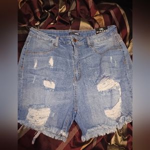 Fashion Nova jean shorts